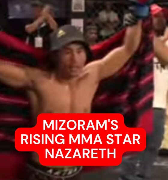 Nazareth of Mizoram Defeats Manipur’s Jeko Laishram at SCFC Shillong