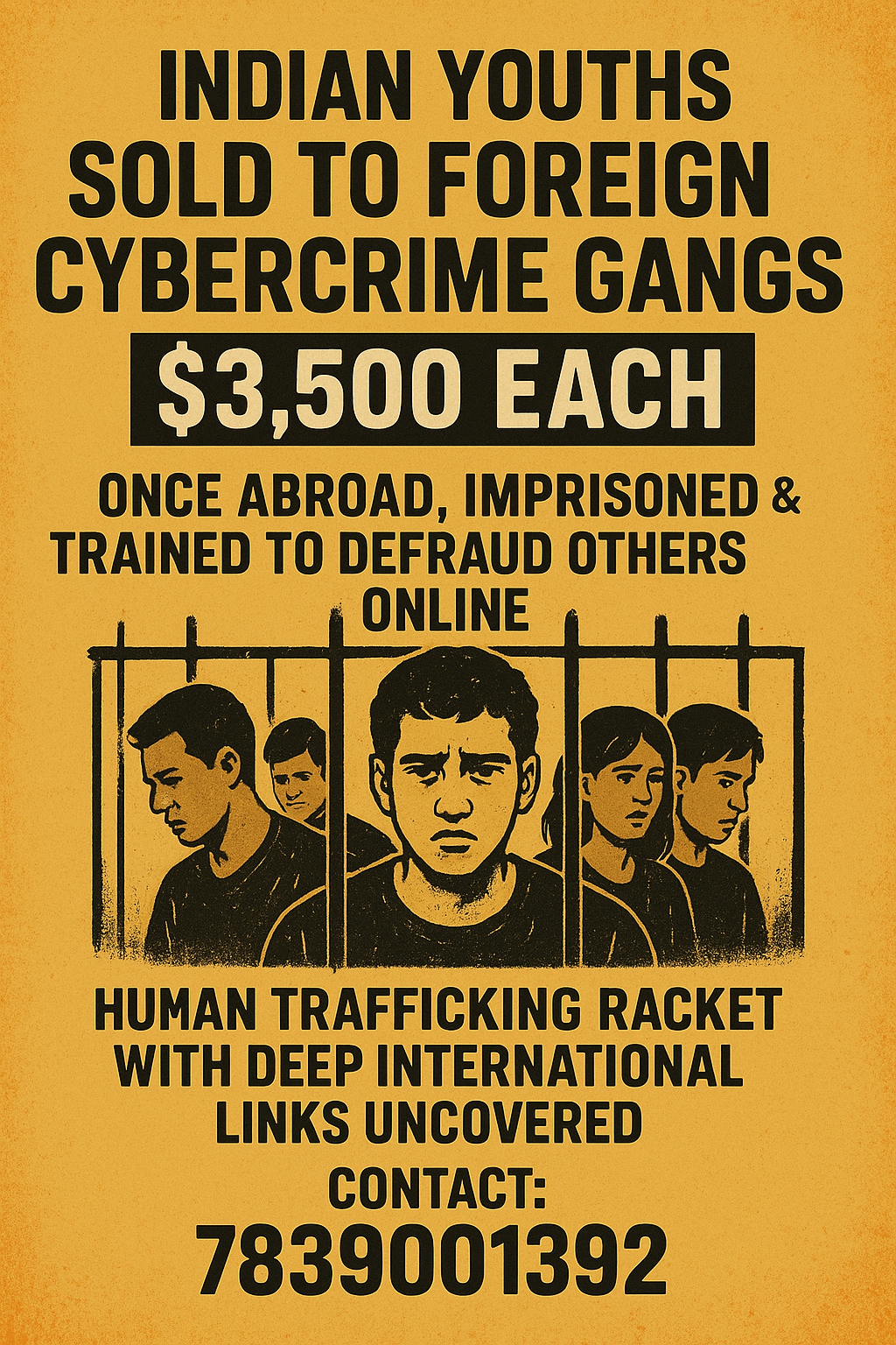 Agra Police Uncover International Human Trafficking Racket Targeting Indian Youth